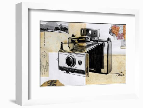 Polaroid Land Camera-Loui Jover-Framed Giclee Print