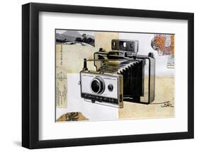 Polaroid Land Camera-Loui Jover-Framed Art Print