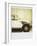 Polaroid of Old Black and White Citroen 2Cv Parked on Street, Paris, France, Europe-Lee Frost-Framed Photographic Print