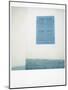 Polaroid of Painted Blue Window Shutter Against Whitewashed Wall, Asilah, Morocco-Lee Frost-Mounted Photographic Print