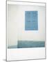 Polaroid of Painted Blue Window Shutter Against Whitewashed Wall, Asilah, Morocco-Lee Frost-Mounted Photographic Print