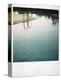 Polaroid of Swimming Pool with Reflections, Fez, Morocco, North Africa, Africa-Lee Frost-Stretched Canvas