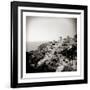 Polaroid of View of the Village of Oia, Santorini, Cyclades, Greek Islands, Greece, Europe-Lee Frost-Framed Photographic Print