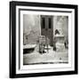 Polaroid, Oia, Santorini, Cyclades, Greek Islands, Greece-Lee Frost-Framed Photographic Print