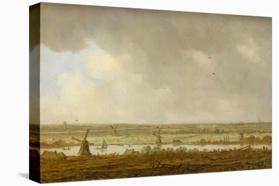 Polder Landscape-Jan Van Goyen-Stretched Canvas