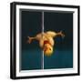 Pole Chick Inverted V-Lucia Heffernan-Framed Art Print