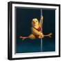 Pole Chick Matrix-Lucia Heffernan-Framed Art Print