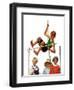 "Pole Vault,"September 3, 1927-George Brehm-Framed Giclee Print