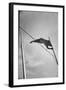 Pole Vaulter Don Bragg Setting World Pole Vault Record-Grey Villet-Framed Photographic Print