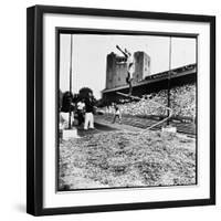 Pole Vaulter Harry Cooper's Pole Snapping During Olympic Trials-Wallace Kirkland-Framed Photographic Print