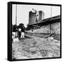 Pole Vaulter Harry Cooper's Pole Snapping During Olympic Trials-Wallace Kirkland-Framed Stretched Canvas