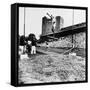 Pole Vaulter Harry Cooper's Pole Snapping During Olympic Trials-Wallace Kirkland-Framed Stretched Canvas