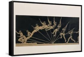 Pole Vaulter-Étienne Jules Marey-Framed Stretched Canvas