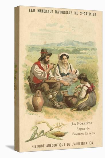 Polenta, Meal of Italian Peasants-null-Stretched Canvas