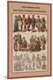 Poles, Prussian and Slavs Lower Classes at the Beginning of the XVI Century-Friedrich Hottenroth-Mounted Art Print