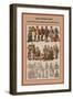 Poles, Prussian and Slavs Lower Classes at the Beginning of the XVI Century-Friedrich Hottenroth-Framed Art Print