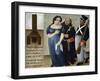 Policarpa Salavarrieta on Her Way to Execution in Bogota, 1817-null-Framed Giclee Print