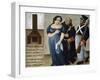 Policarpa Salavarrieta on Her Way to Execution in Bogota, 1817-null-Framed Giclee Print