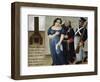 Policarpa Salavarrieta on Her Way to Execution in Bogota, 1817-null-Framed Giclee Print