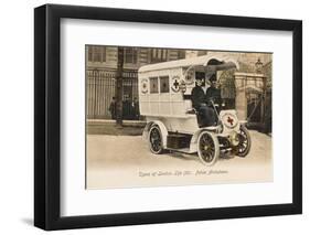 Police Ambulance - London-null-Framed Photographic Print