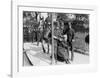 Police and a Suffragette 1913-null-Framed Giclee Print