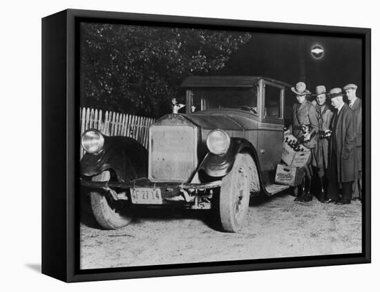 Police and Bootleggers-null-Framed Stretched Canvas