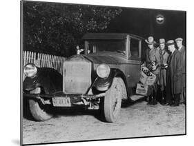 Police and Bootleggers-null-Mounted Photographic Print