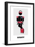 Police Annimo-null-Framed Art Print