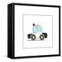 Police Car-null-Framed Stretched Canvas