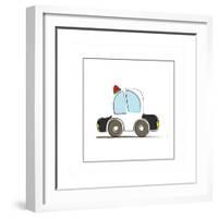 Police Car-null-Framed Giclee Print