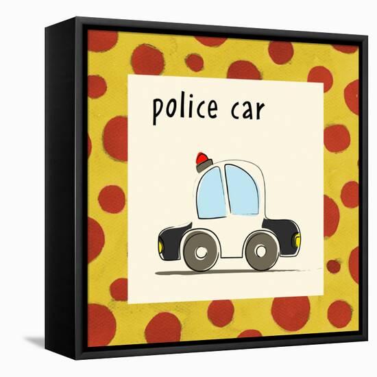 Police Car-null-Framed Stretched Canvas