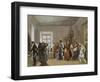 Police Commissary's Reception Room the Night before a Holiday, 1837-Pavel Andreyevich Fedotov-Framed Giclee Print