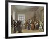 Police Commissary's Reception Room the Night before a Holiday, 1837-Pavel Andreyevich Fedotov-Framed Giclee Print