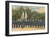 Police Department on Parade-null-Framed Art Print