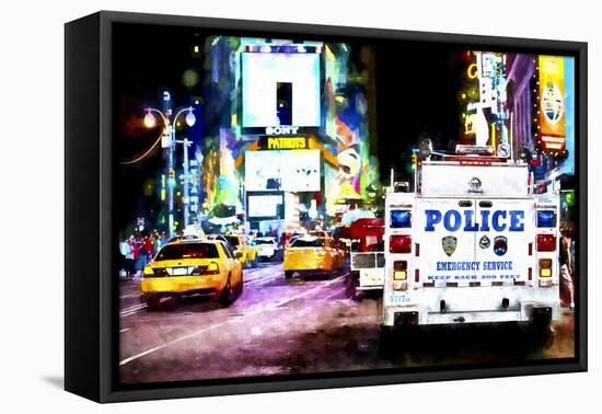 Police Dept NY-Philippe Hugonnard-Framed Stretched Canvas