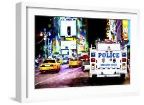 Police Dept NY-Philippe Hugonnard-Framed Giclee Print