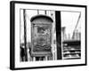 Police Emergency Call Box on the Walkway of the Brooklyn Bridge in New York City-Philippe Hugonnard-Framed Photographic Print