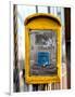 Police Emergency Call Box on the Walkway of the Brooklyn Bridge in New York-Philippe Hugonnard-Framed Photographic Print