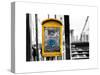 Police Emergency Call Box on the Walkway of the Brooklyn Bridge in New York-Philippe Hugonnard-Stretched Canvas