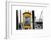 Police Emergency Call Box on the Walkway of the Brooklyn Bridge in New York-Philippe Hugonnard-Framed Art Print