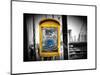 Police Emergency Call Box on the Walkway of the Brooklyn Bridge in New York-Philippe Hugonnard-Mounted Art Print