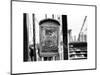 Police Emergency Call Box on the Walkway of the Brooklyn Bridge in New York-Philippe Hugonnard-Mounted Art Print