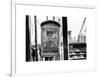 Police Emergency Call Box on the Walkway of the Brooklyn Bridge in New York-Philippe Hugonnard-Framed Art Print