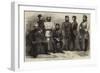 Police Guard of the British Legation at Pekin-null-Framed Giclee Print