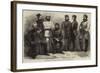 Police Guard of the British Legation at Pekin-null-Framed Giclee Print