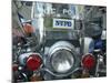 Police Harley Davidson Motorbike, New York City, New York, United States of America, North America-Hans Peter Merten-Mounted Photographic Print