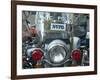 Police Harley Davidson Motorbike, New York City, New York, United States of America, North America-Hans Peter Merten-Framed Photographic Print