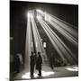 Police in Waiting Room of the Union Station, Chicago-null-Mounted Photographic Print