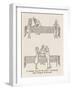 Police Introduction Service-William Heath Robinson-Framed Art Print