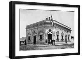 Police Magistrate's Office, Carapegua, Paraguay, 1911-null-Framed Giclee Print